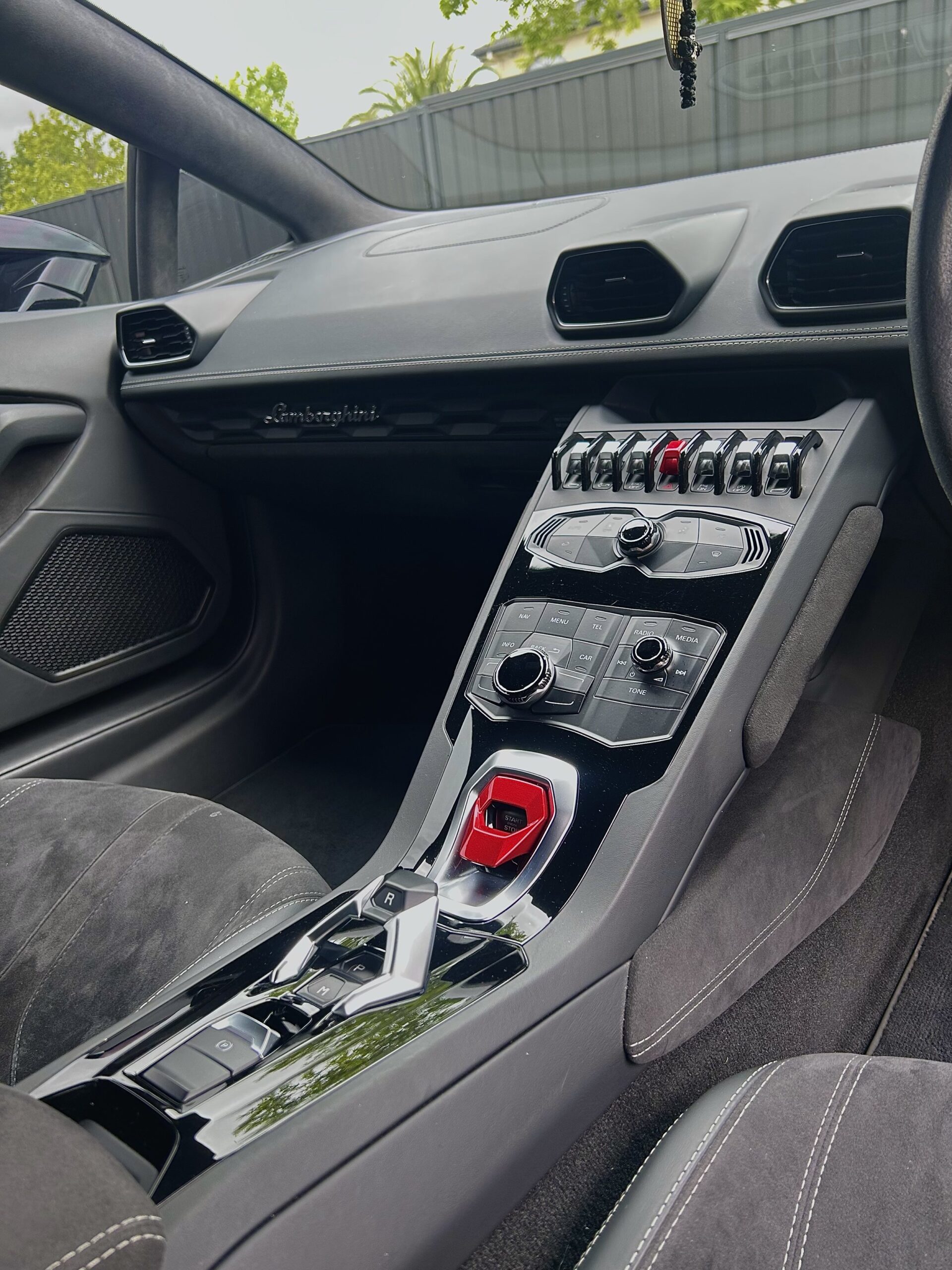 Car interior detail